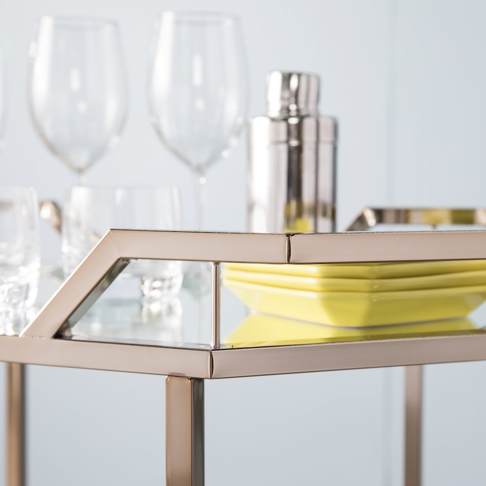 Ari Art Deco Bar Cart. Picture 3