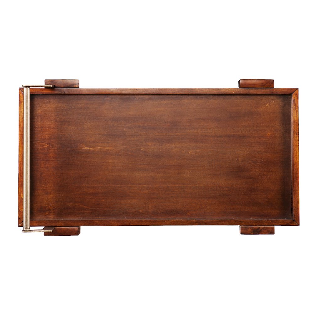 Zhori Midcentury Modern Bar Cart. Picture 7