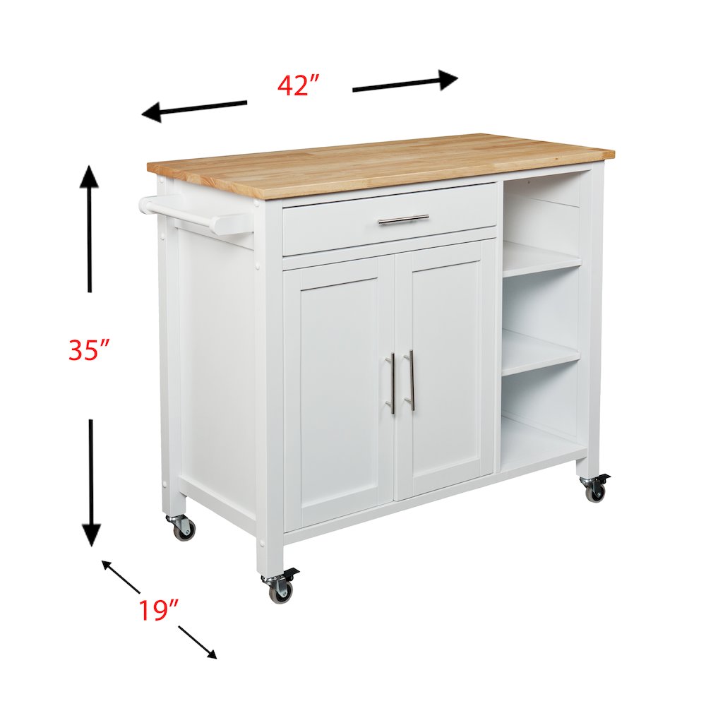 Martinville Kitchen Cart. Picture 5