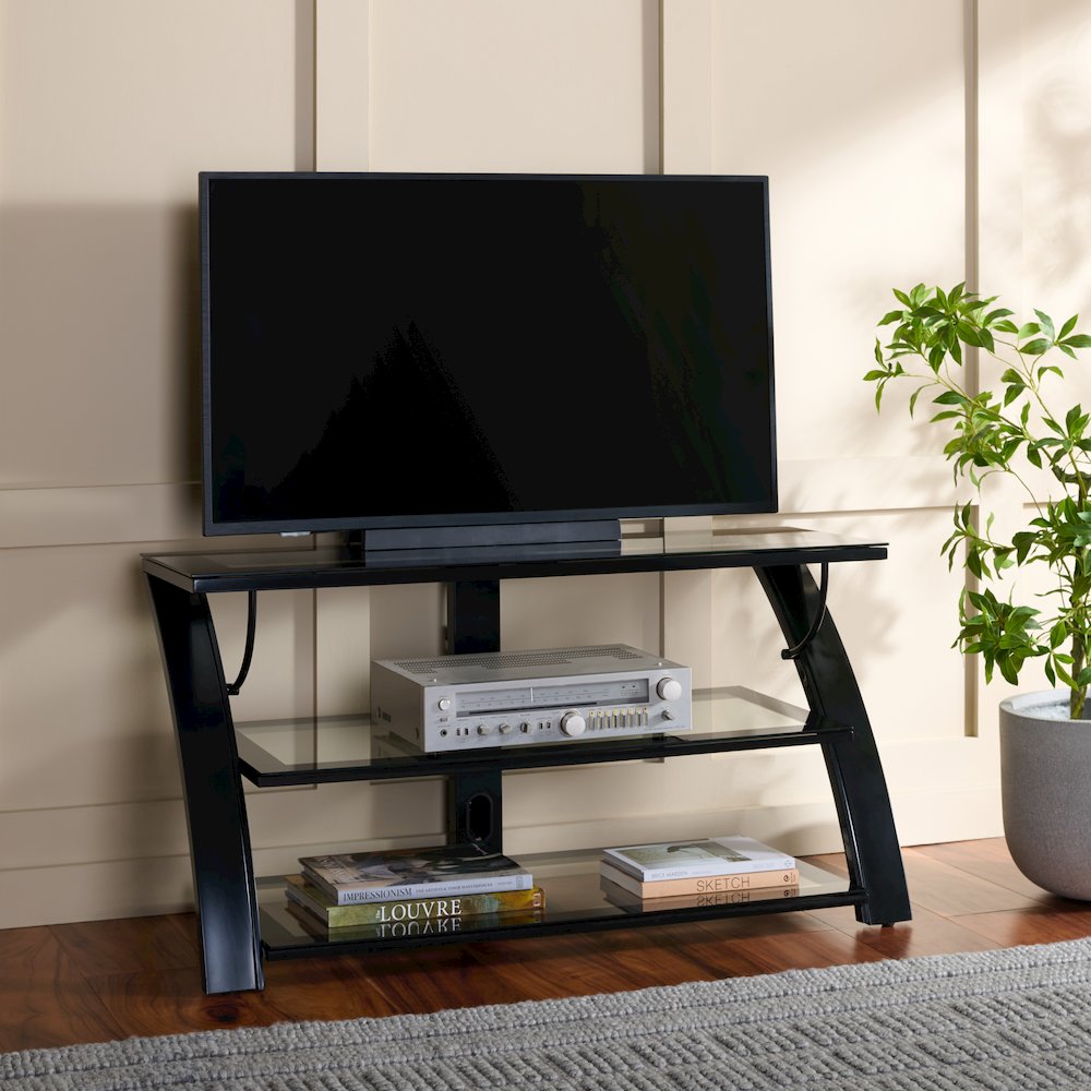 Aiden 3-In-1 Flat Panel Media TV Stand. Picture 2