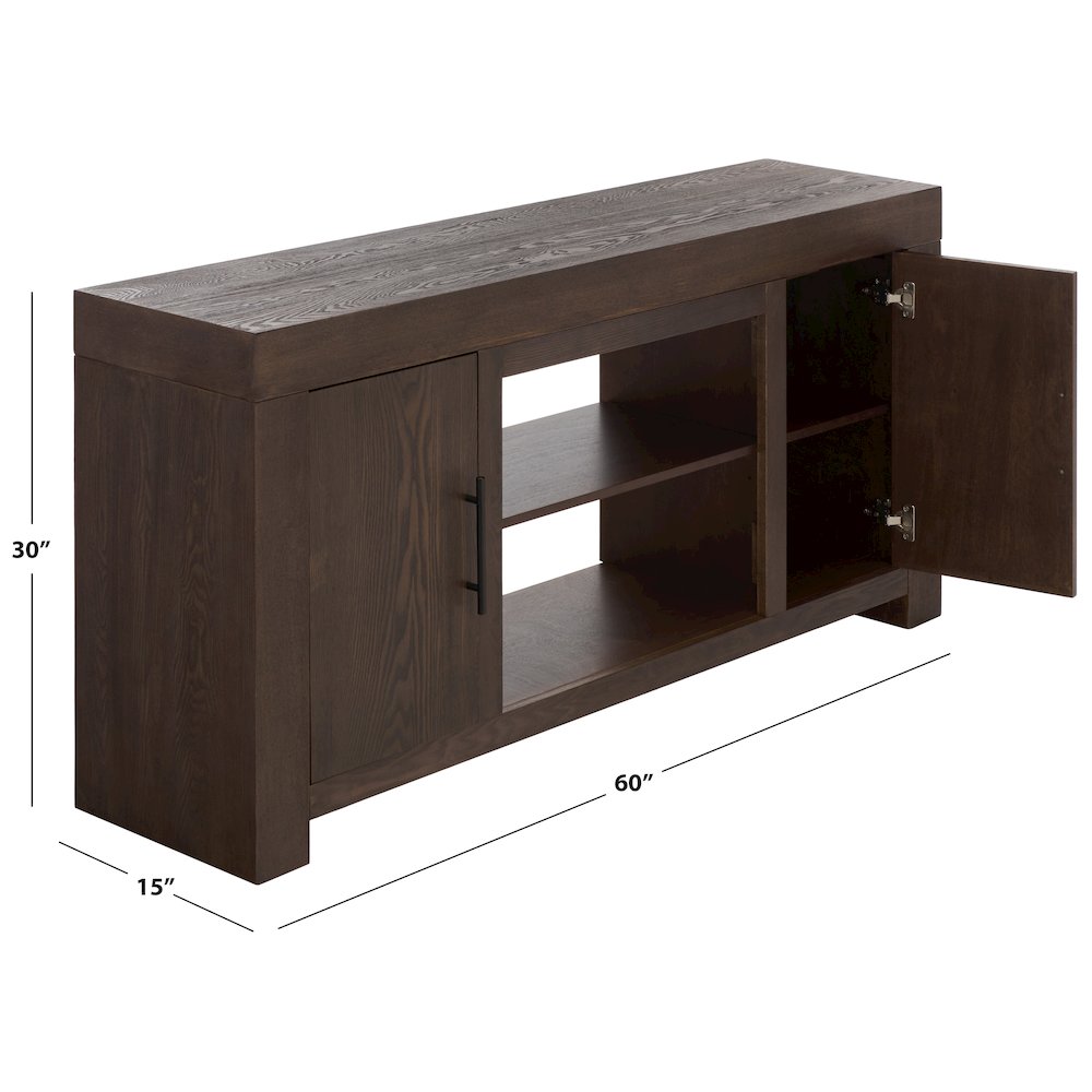 Senir 2-Cabinet Reclaimed Oak Sideboard. Picture 3