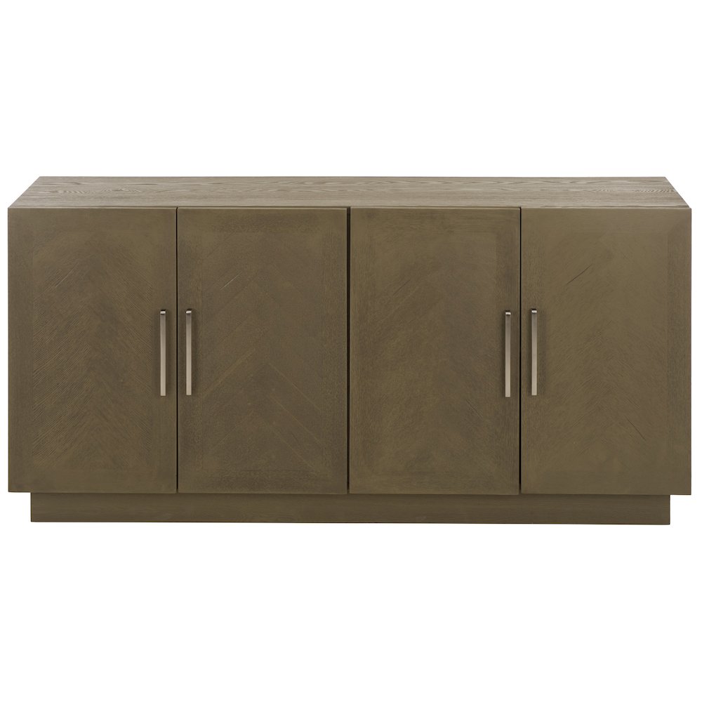 Quesil 4-Door Reclaimed Oak Sideboard. Picture 4
