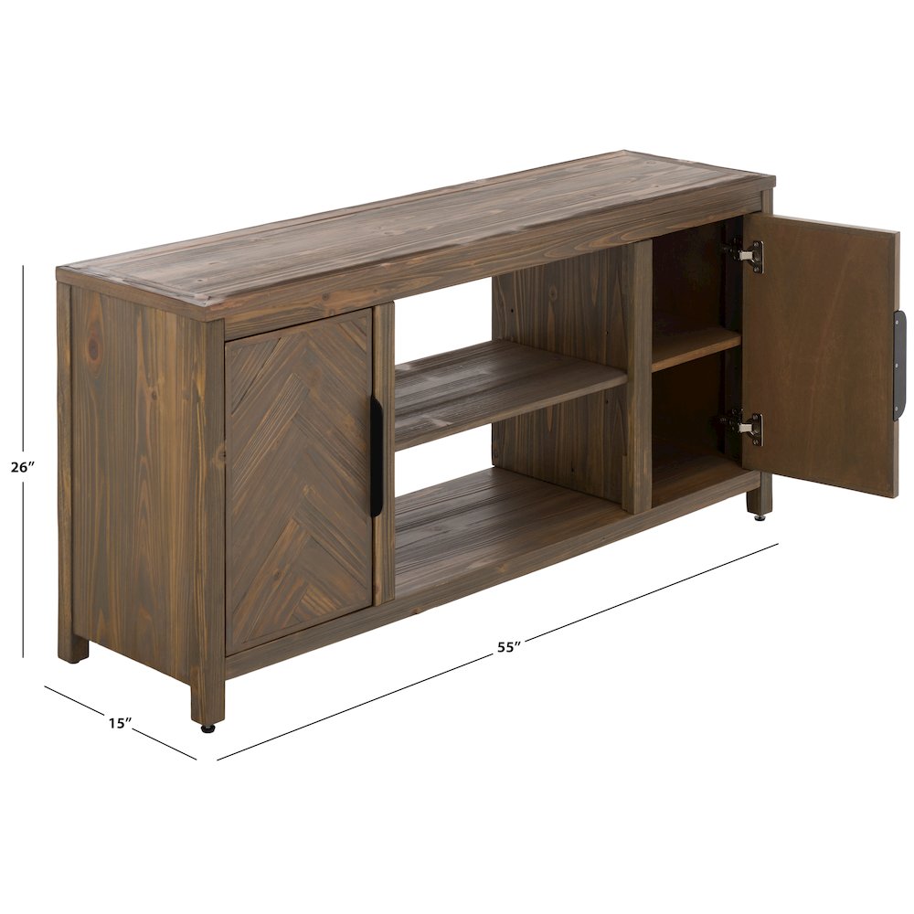 Jerah 2-Cabinet Reclaimed Fir Sideboard. Picture 3