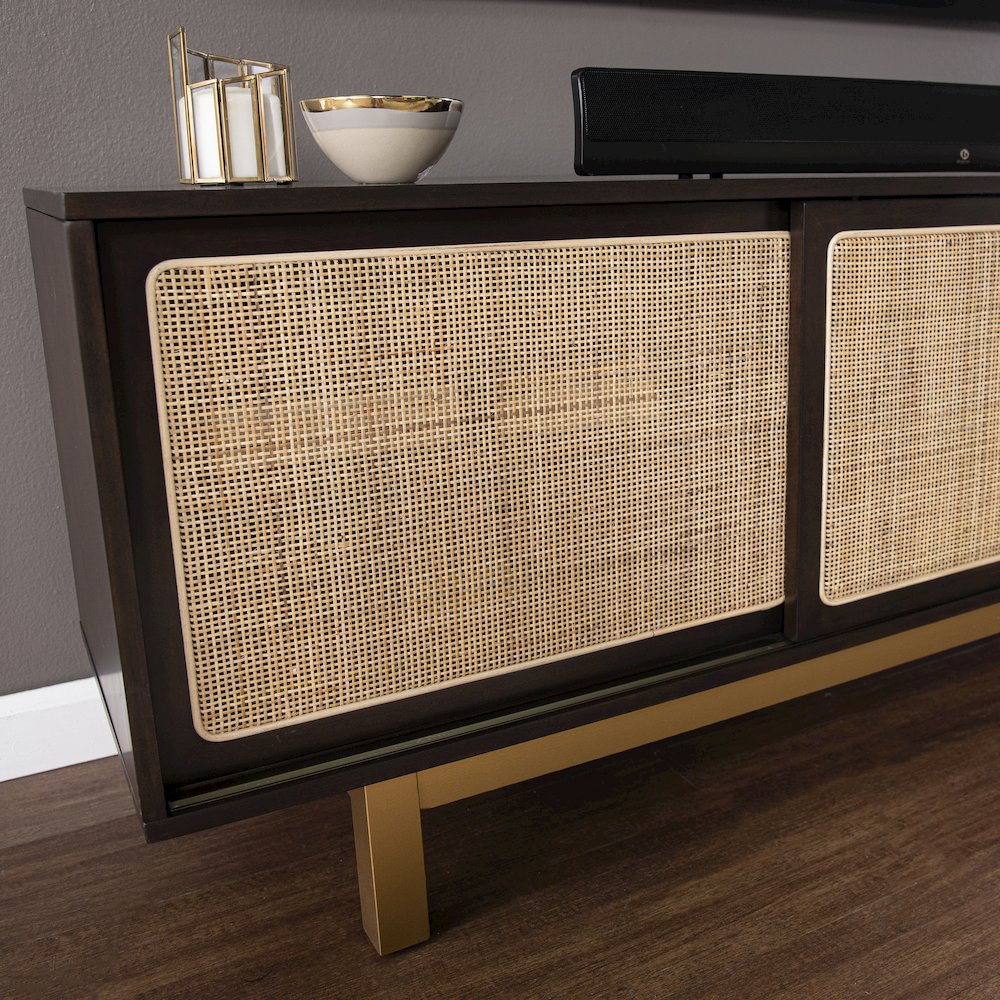Carondale Sliding Door Media Stand. Picture 5