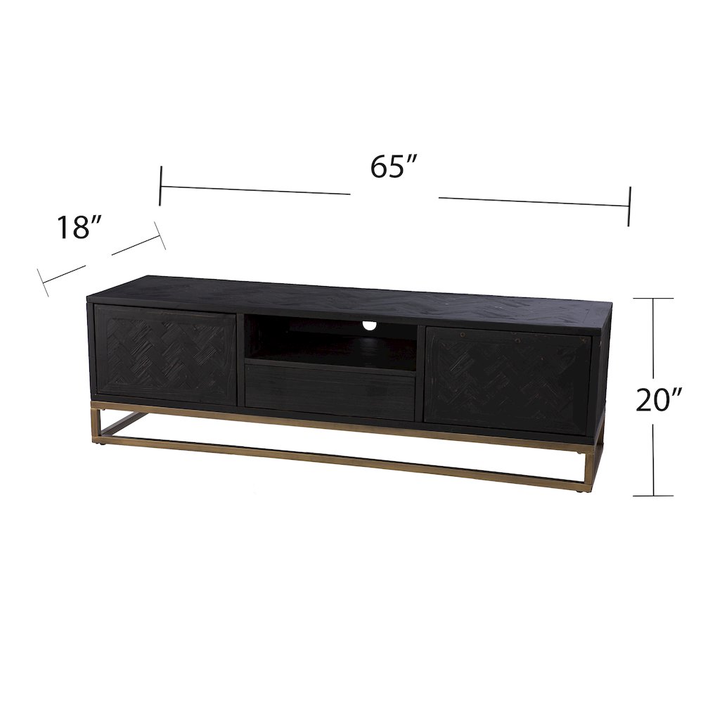 Dessingham Reclaimed Wood TV/Media Stand. Picture 6