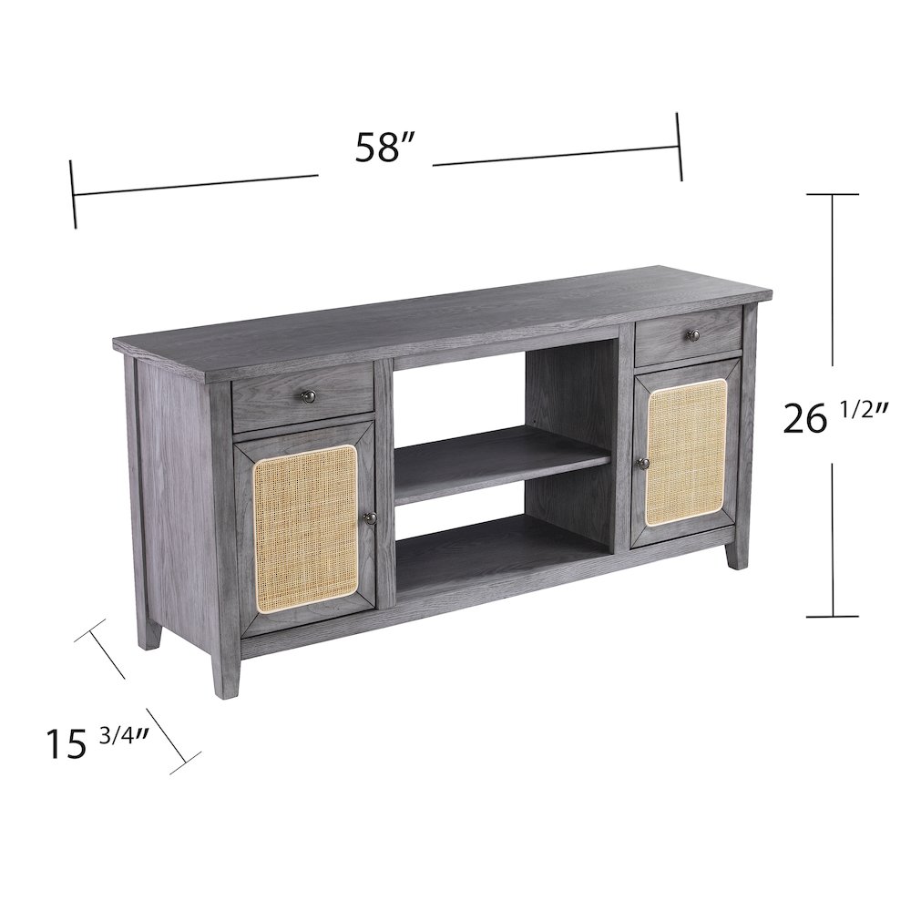 Edderton Media Console with Storage. Picture 5