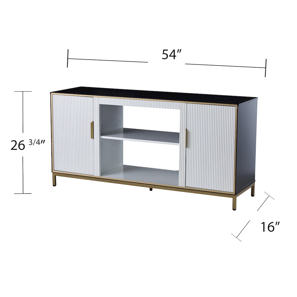 Daltaire Media Console with Storage. Picture 5