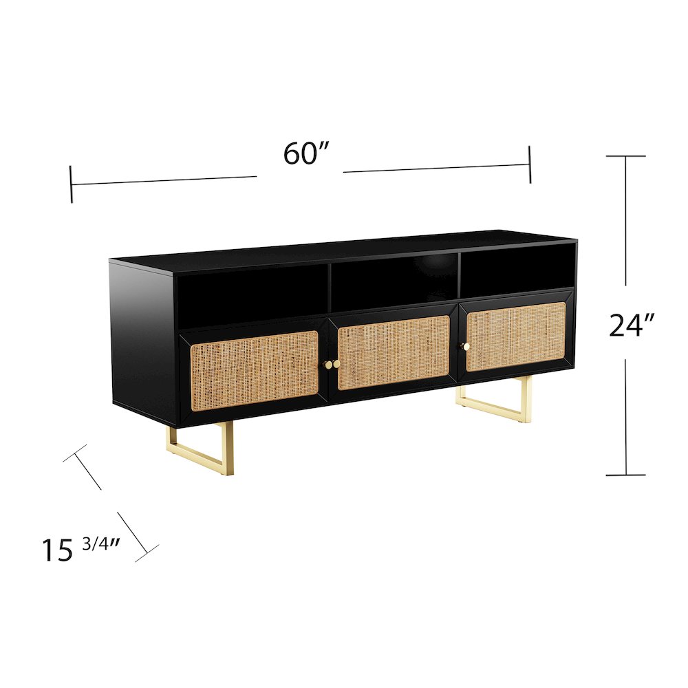 Mursley Media Cabinet with Storage. Picture 7