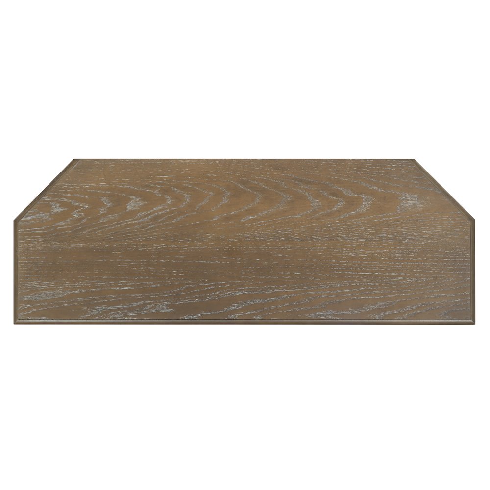 Christine 50" Corner TV Stand - Louvered Doors. Picture 4