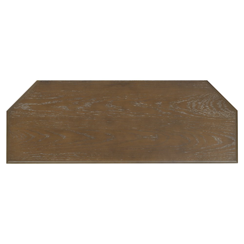 Christine 44" Corner TV Stand - Louvered Doors. Picture 4