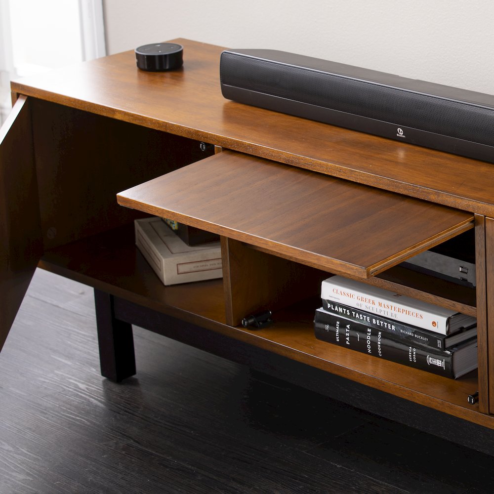 Welling Three-Door Media Console with Storage. Picture 4