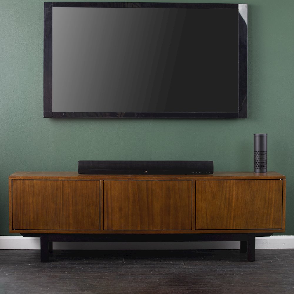 Welling Three-Door Media Console with Storage. Picture 2