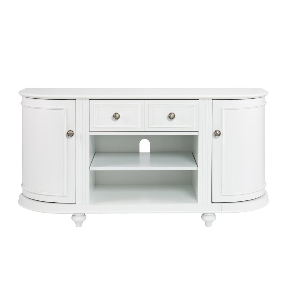 Dandridge White TV Stand. Picture 6