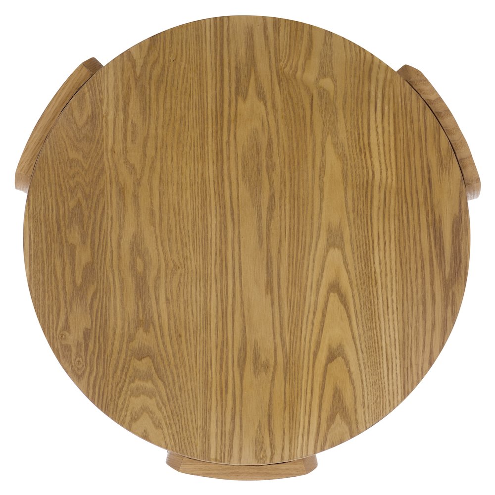 Randy Round Wooden Table. Picture 4