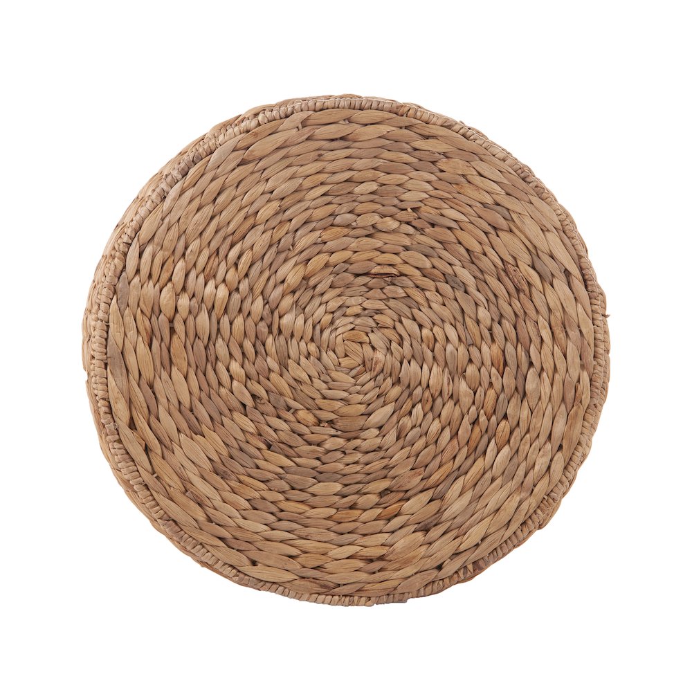 Satalia Round Water Hyacinth Storage Tables – 2pc Set. Picture 9