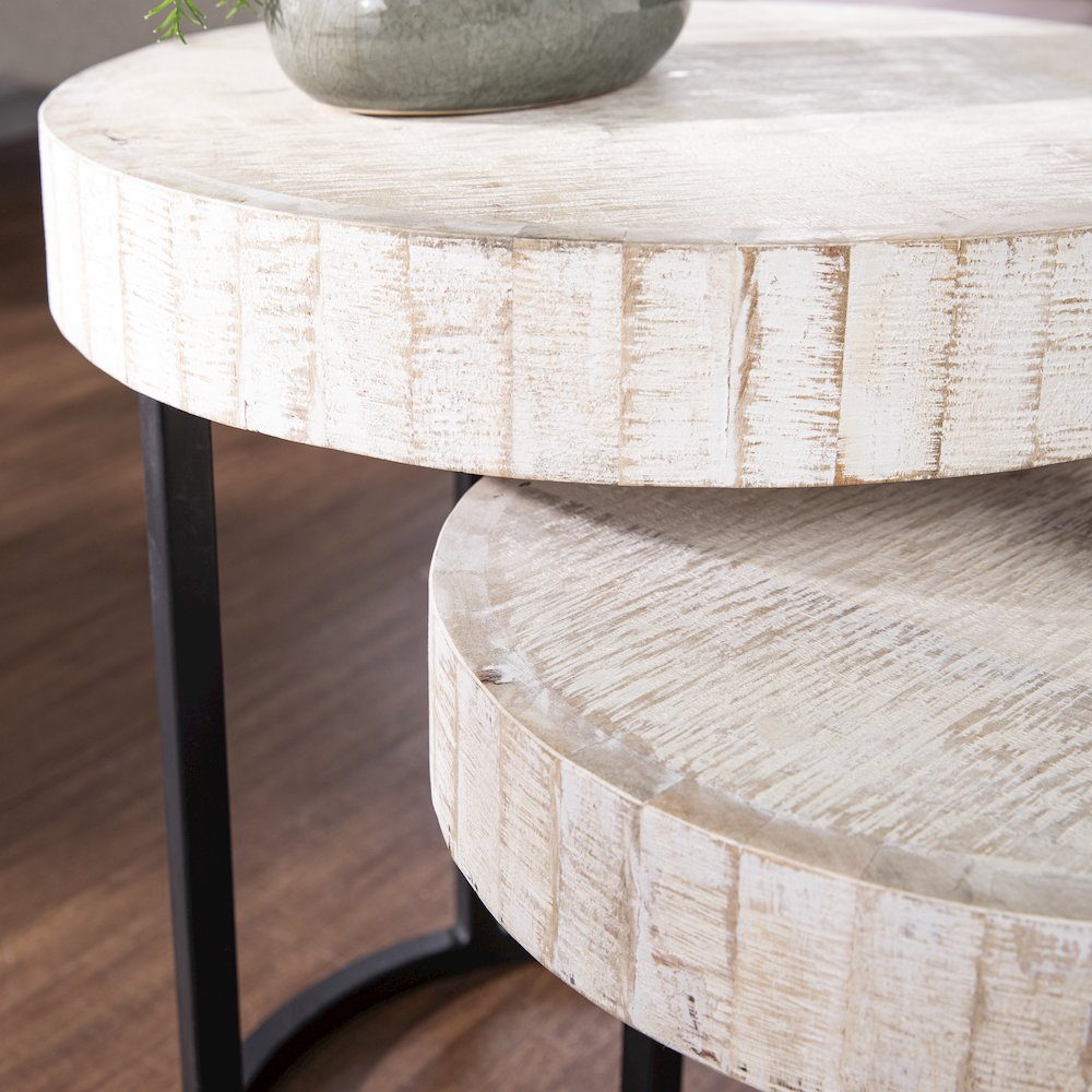 Kennerly Nesting Side Tables – 2pc Set. Picture 3