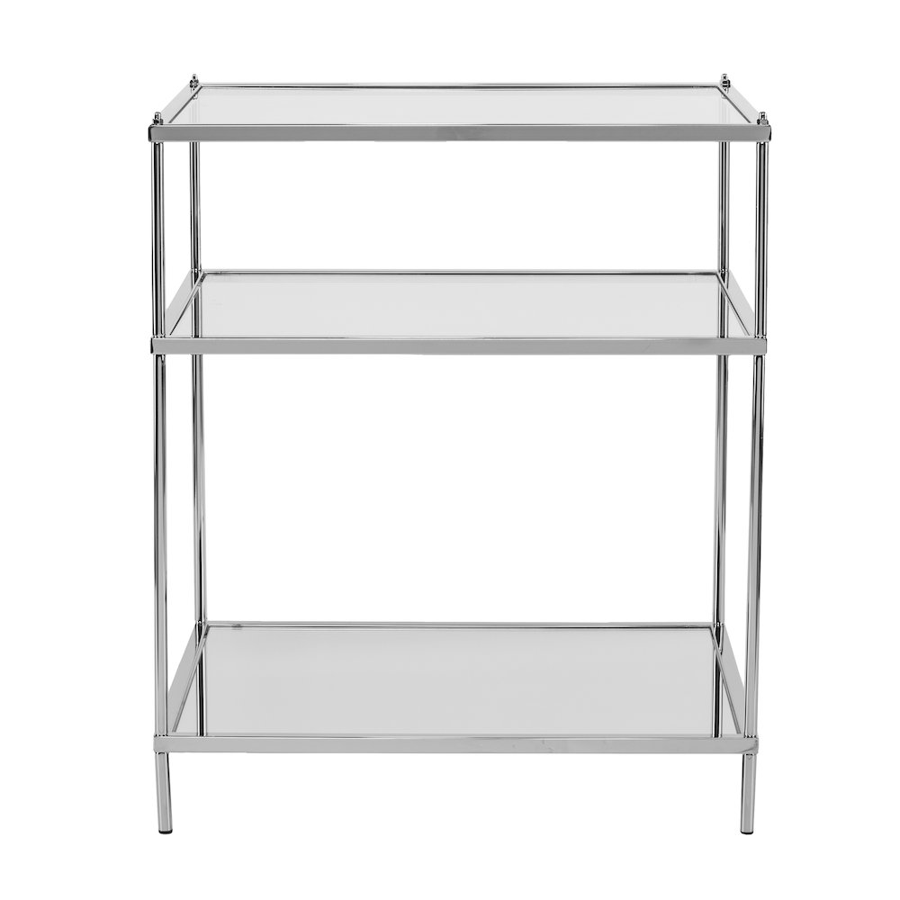 Knox Glam Mirrored Side Table. Picture 7