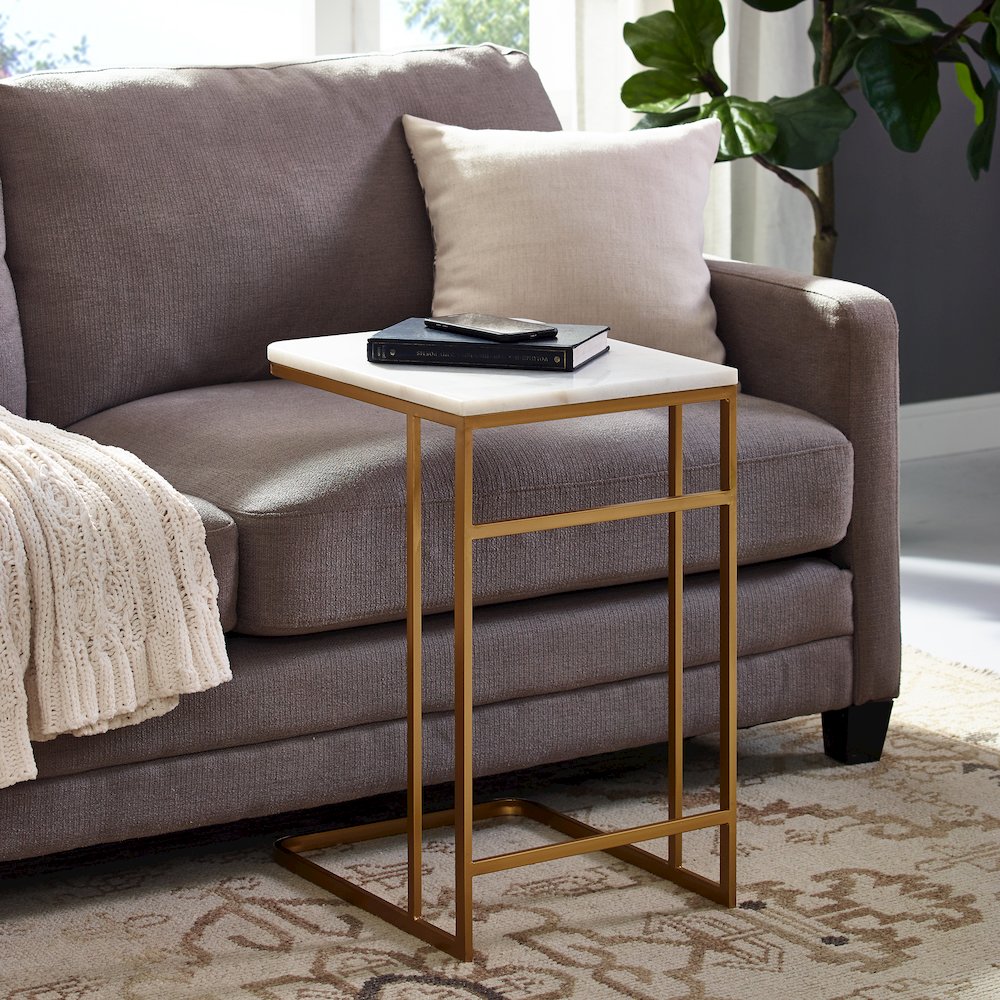Fallon Marble C-Table. Picture 2