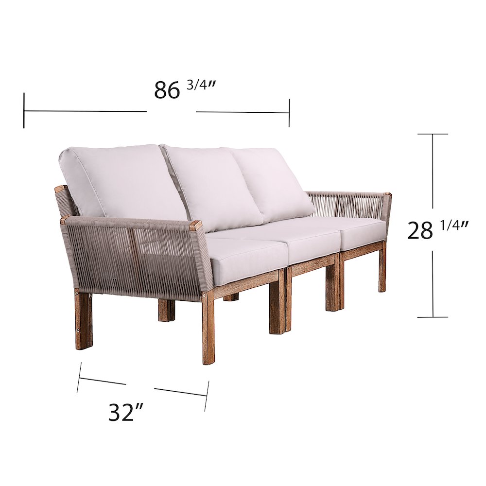Brendina Outdoor 3-Seater Sofa. Picture 6
