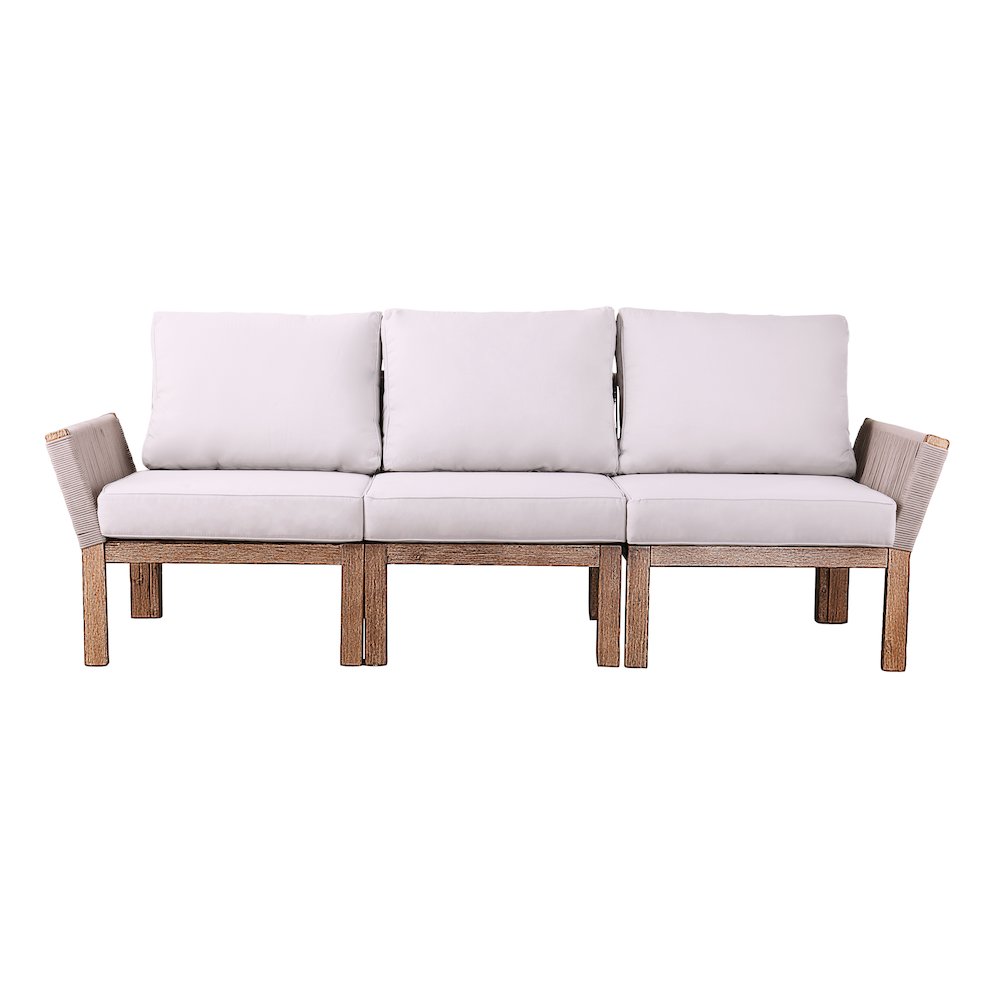Brendina Outdoor 3-Seater Sofa. Picture 1