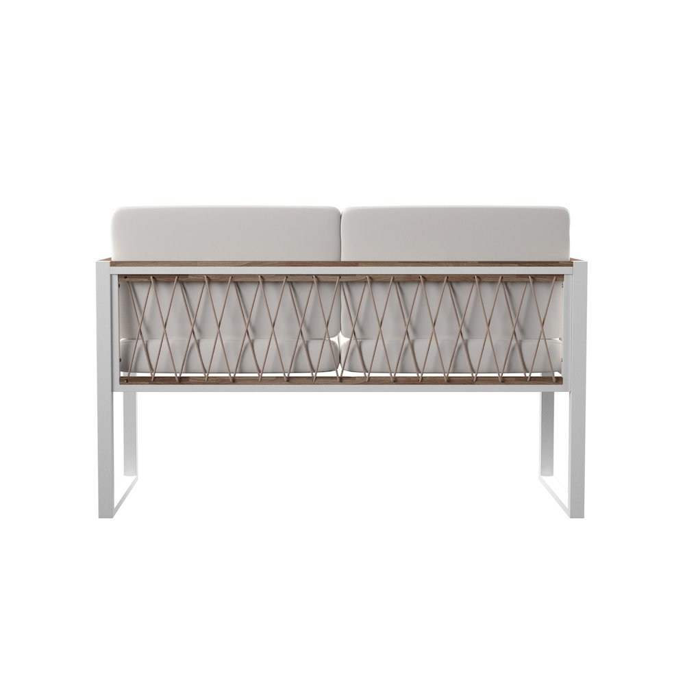 Wallmond Cushioned Outdoor Loveseat/Settee. Picture 10