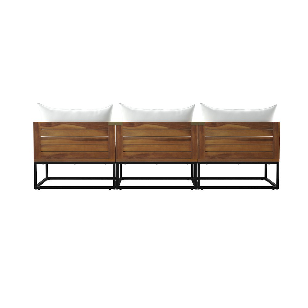 Taradale Modular Outdoor Sofa with Cushions. Picture 8