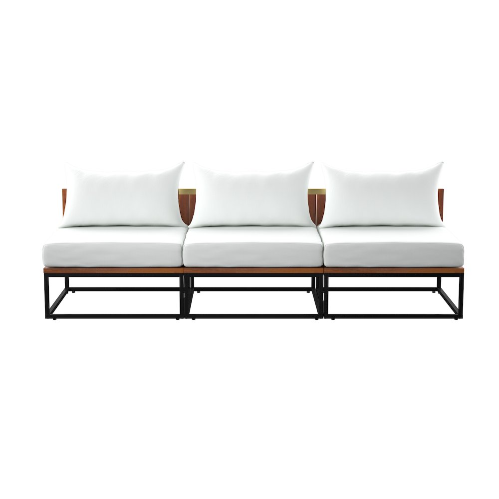 Taradale Modular Outdoor Sofa with Cushions. Picture 7