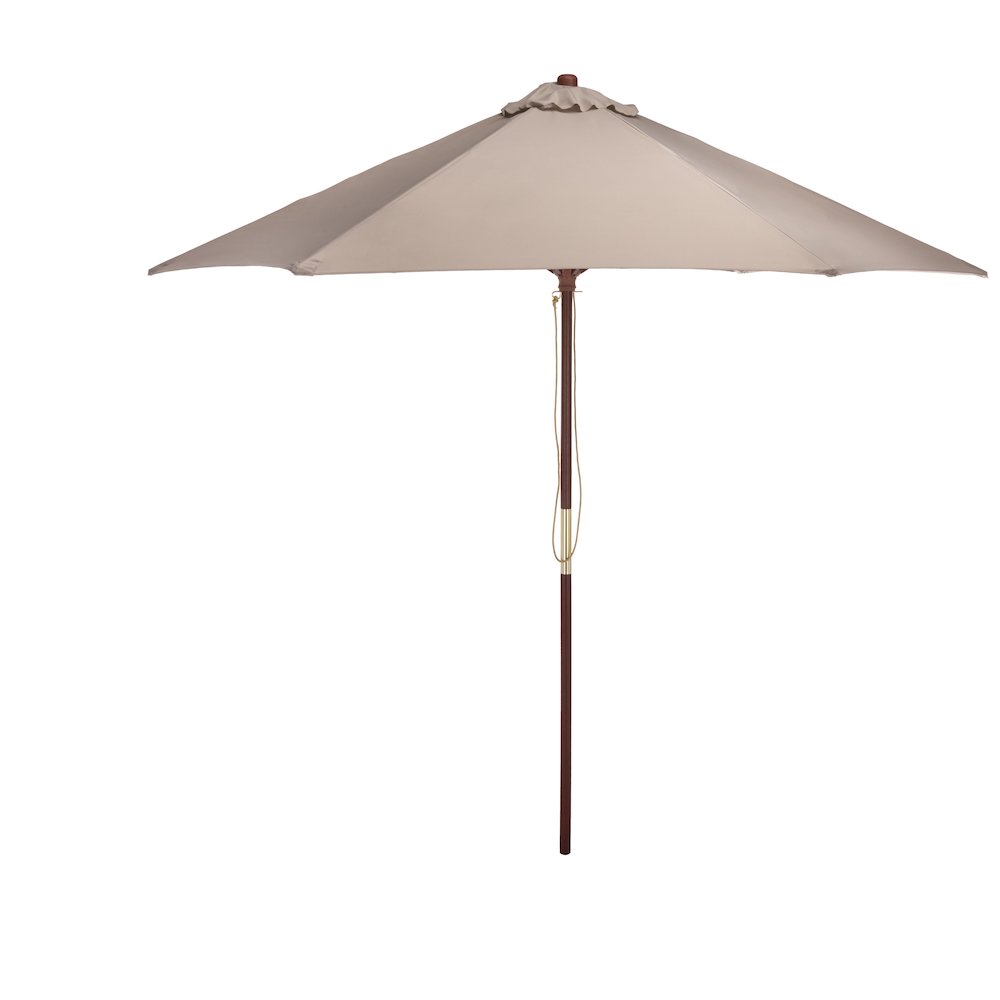 Casandra Round 6 Ribbed Umbrella. Picture 3