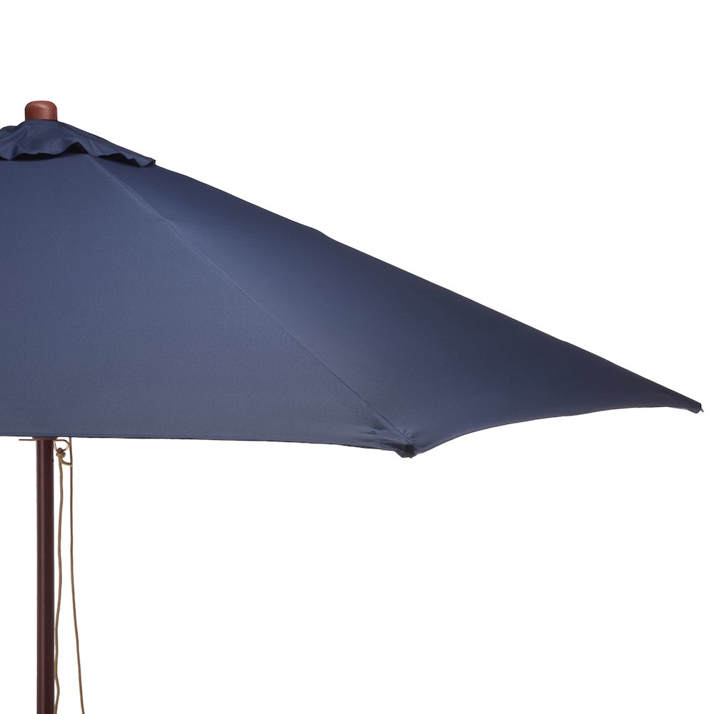 Casandra Round 6 Ribbed Umbrella. Picture 1