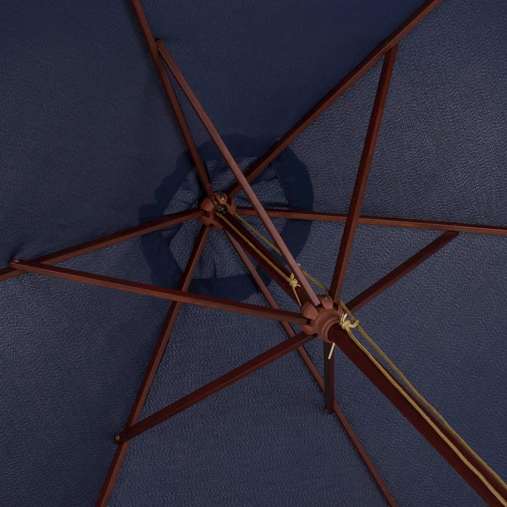 Casandra Round 6 Ribbed Umbrella. Picture 2