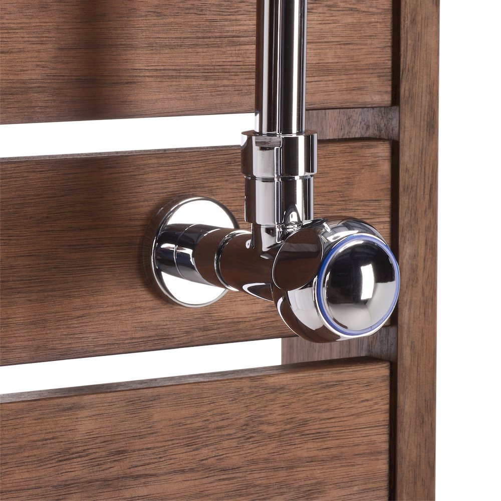 Diane Eucalyptus Wood Outdoor Shower. Picture 2