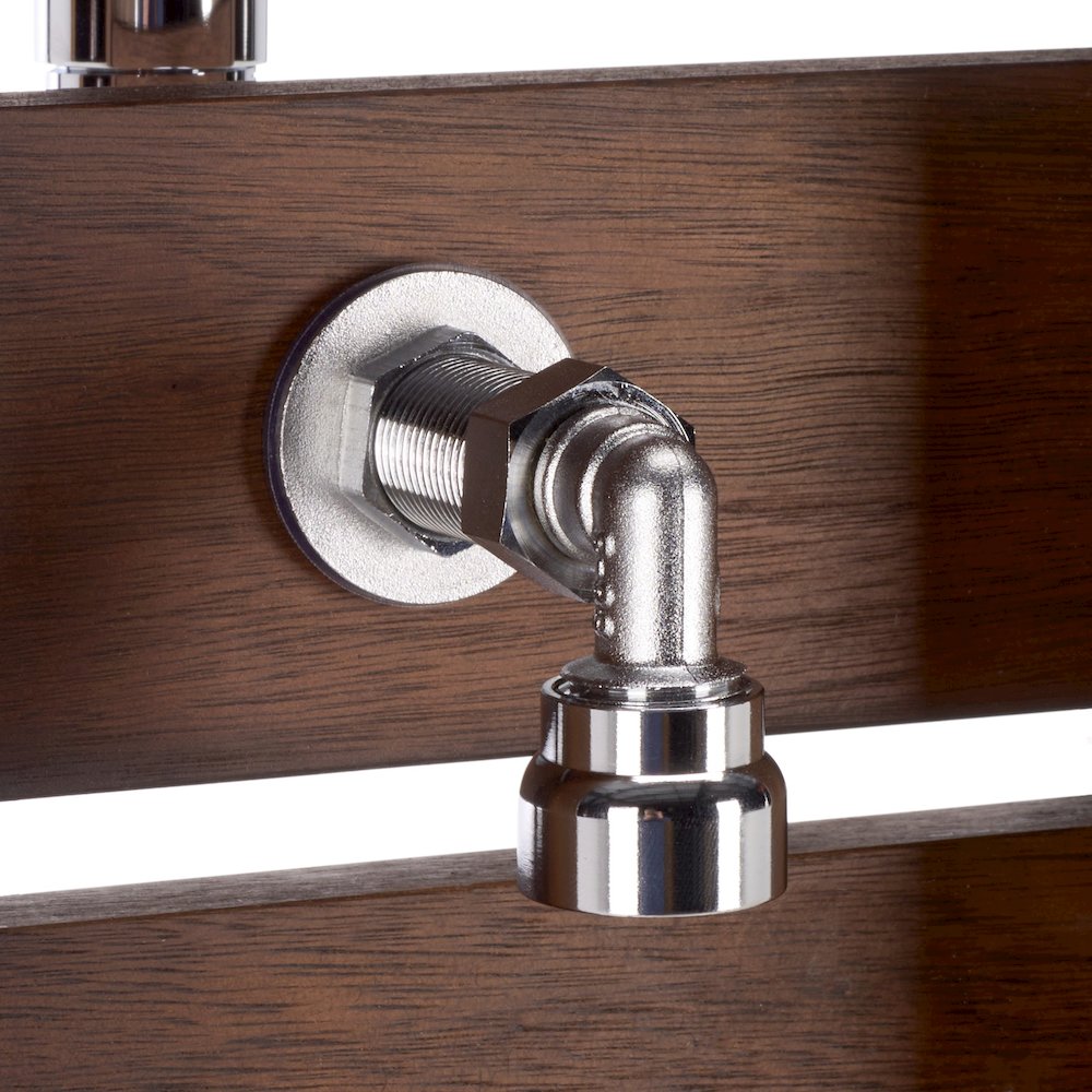 Diane Eucalyptus Wood Outdoor Shower. Picture 4