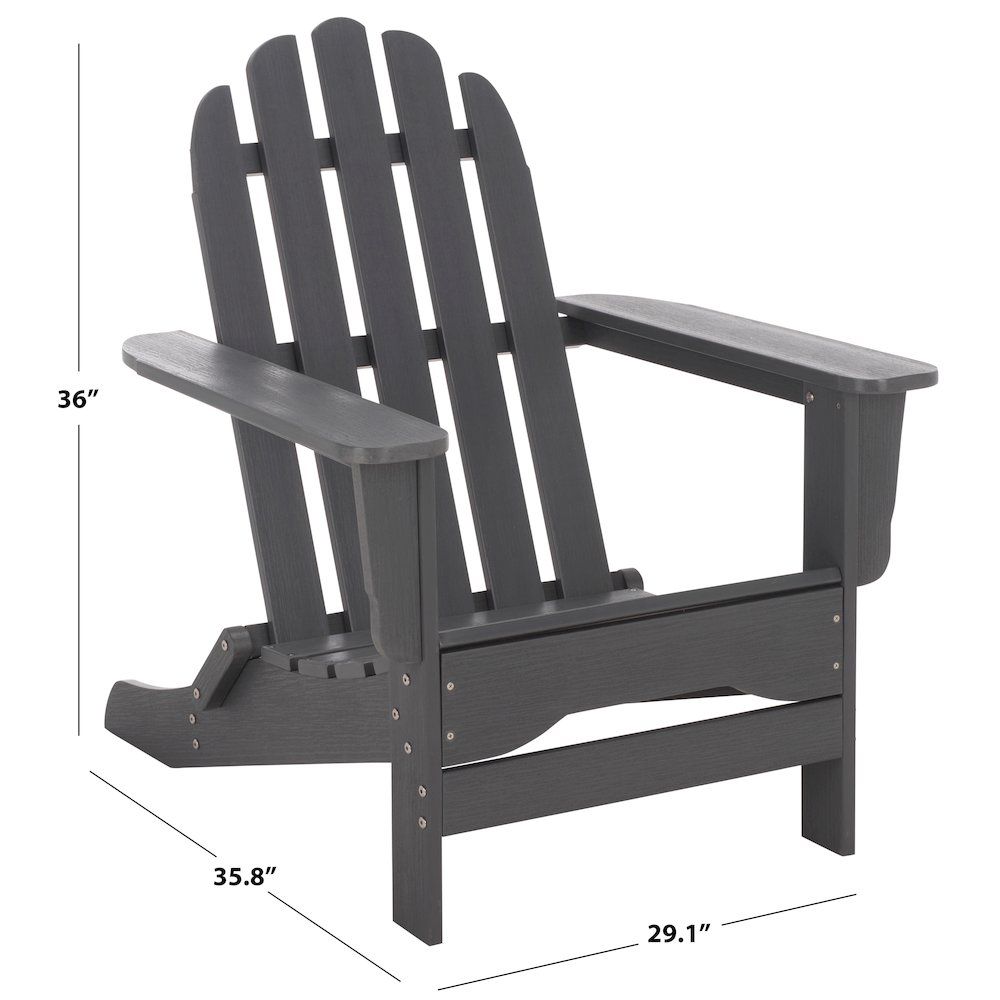 Carla All Weather Adirondack Chair. Picture 3