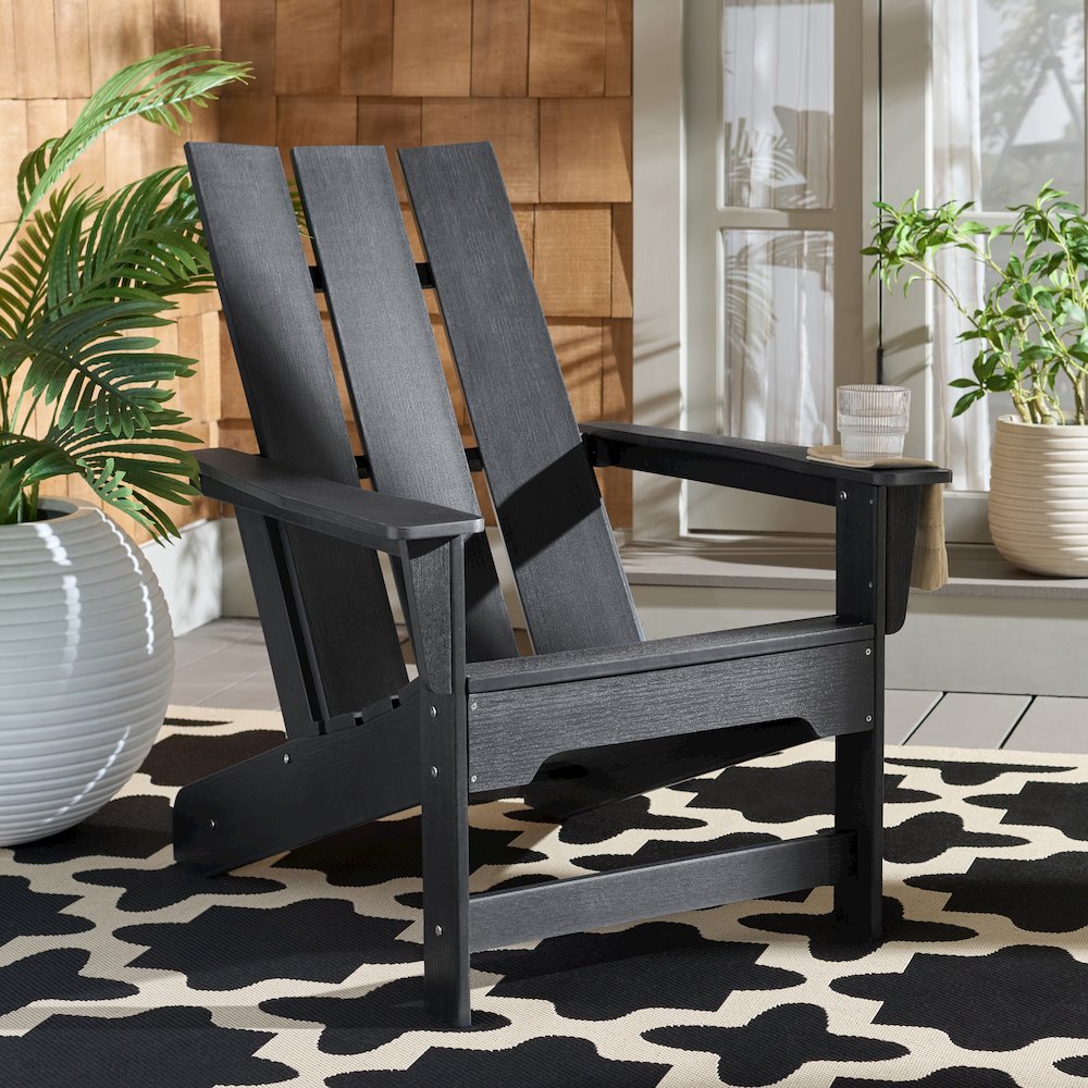 Olivia All Weather Adirondack Chair. Picture 1