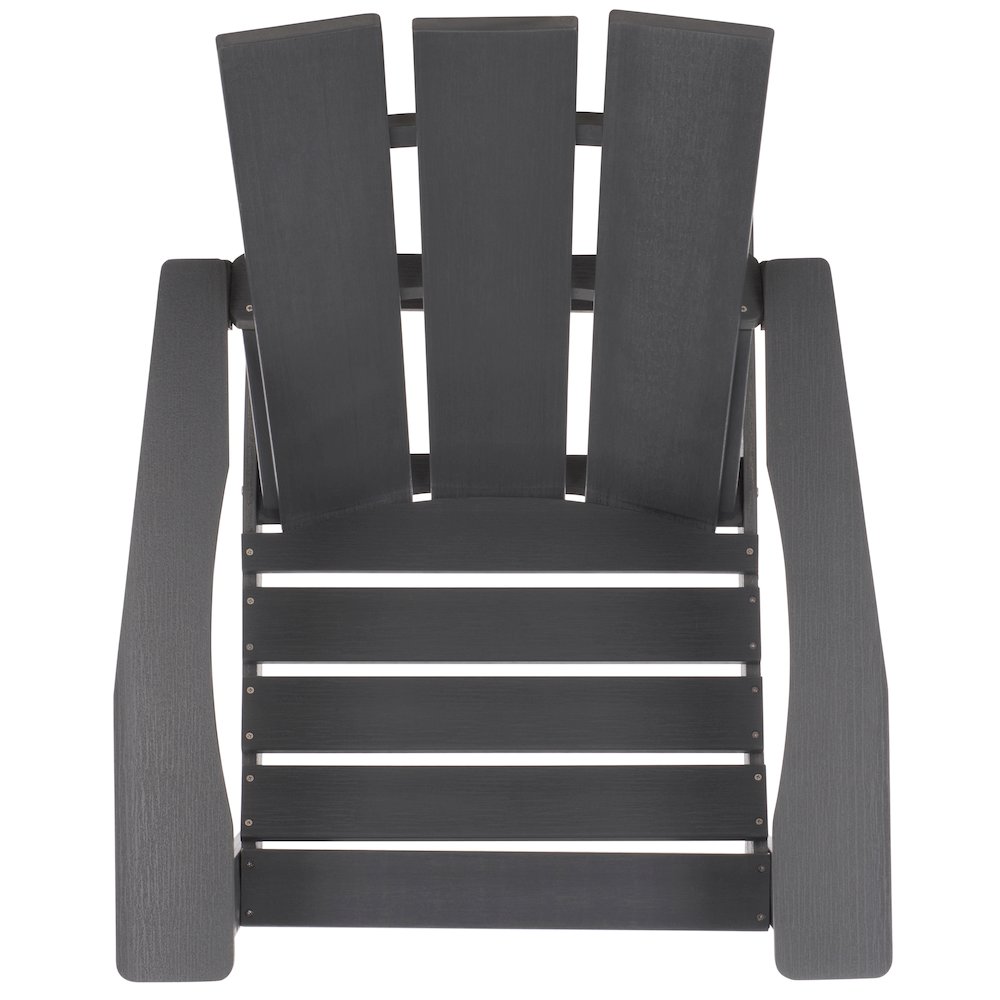 Olivia All Weather Adirondack Chair. Picture 5