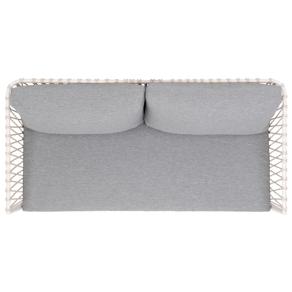 Dante Rope Patio Loveseat. Picture 5