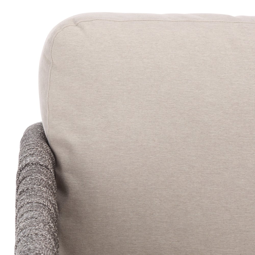 Nicole Rope Patio Swivel Chair. Picture 3
