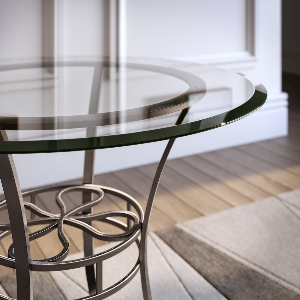 Lucianna Dining Table in Brown Color. Picture 4