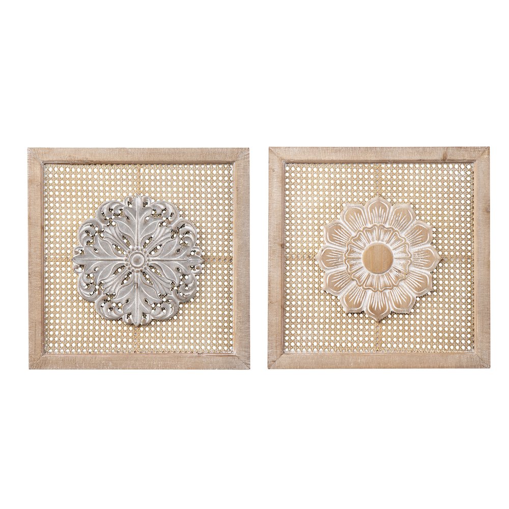 Lamsting Decorative Wall Panels – 2PC Set in Brown Color. Picture 2