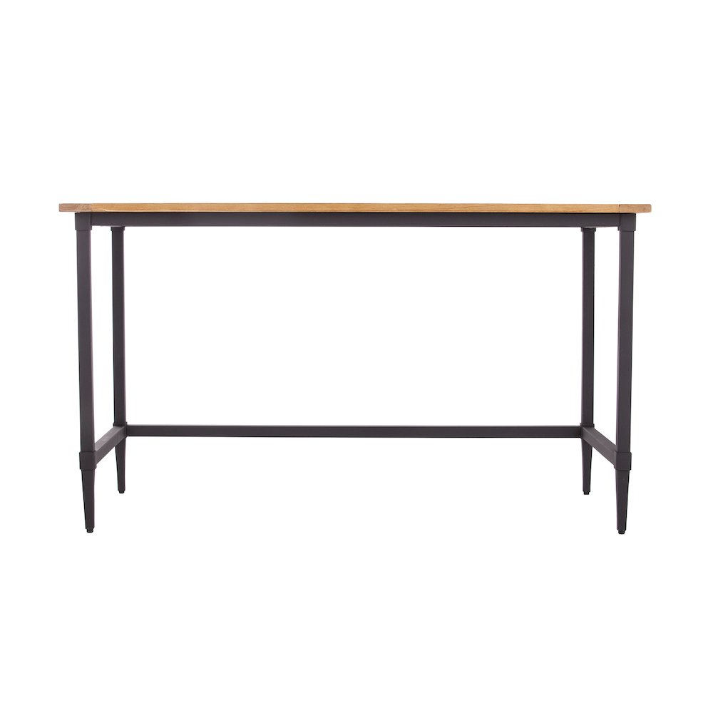 Lawrenny Reclaimed Wood Desk in Brown Color. Picture 2
