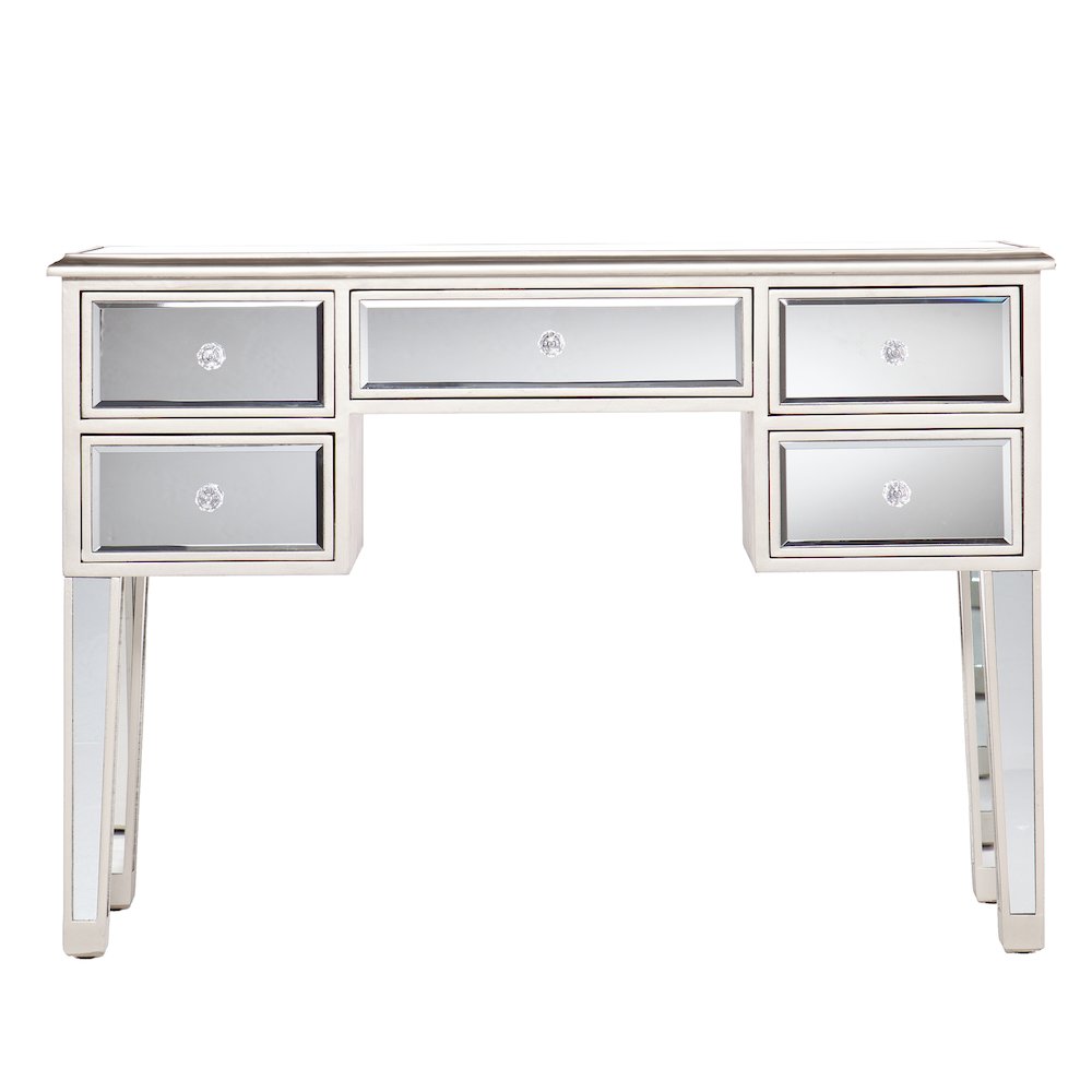 Mirage Mirrored Console in Silver Color. Picture 2