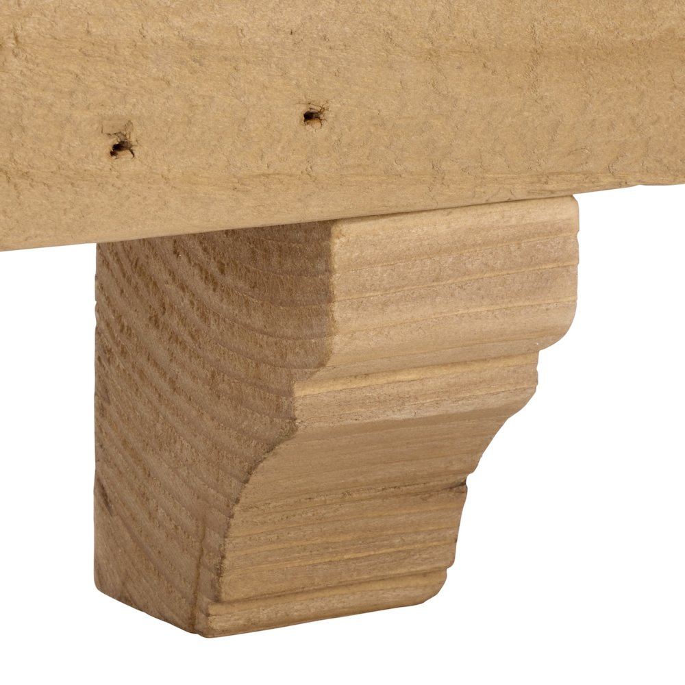 Keros 48" Reclaimed Pine Mantel Shelf. Picture 2