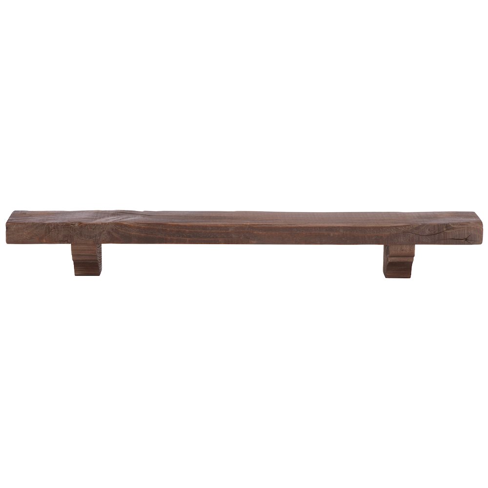 Keros 36" Reclaimed Pine Mantel Shelf. Picture 5