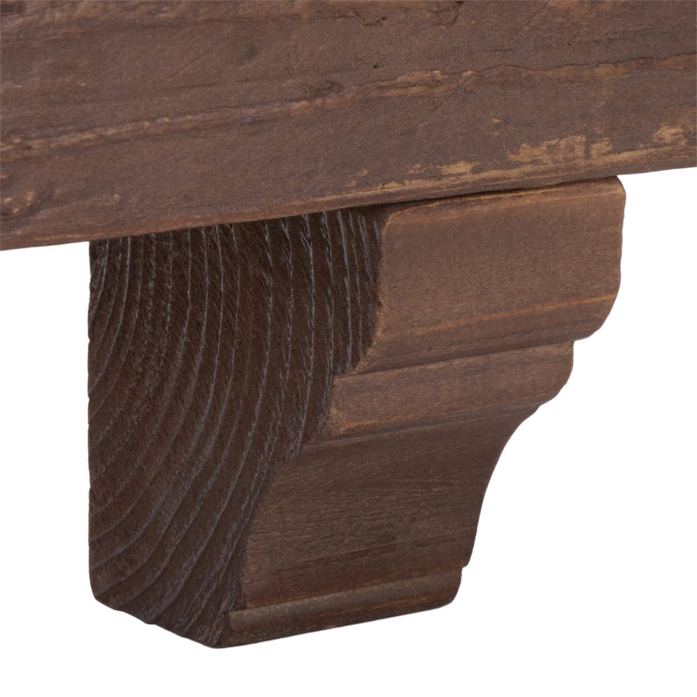 Keros 48" Reclaimed Pine Mantel Shelf. Picture 2