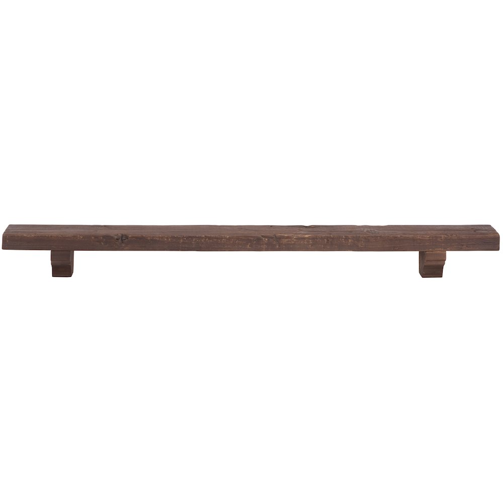Keros 48" Reclaimed Pine Mantel Shelf. Picture 5