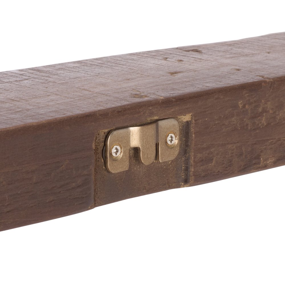 Keros 60" Reclaimed Pine Mantel Shelf. Picture 3