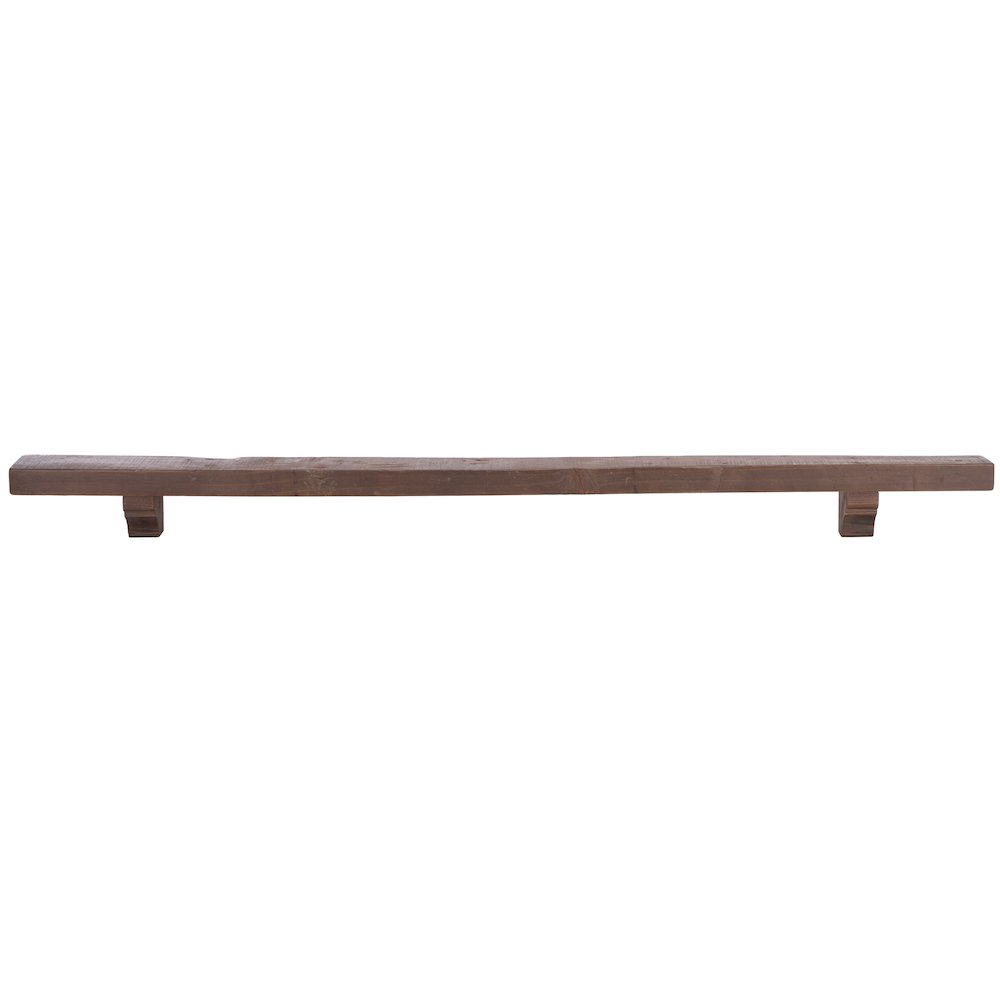 Keros 60" Reclaimed Pine Mantel Shelf. Picture 5