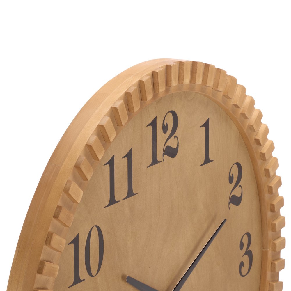 Beda Wood Clock/Brown. Picture 2