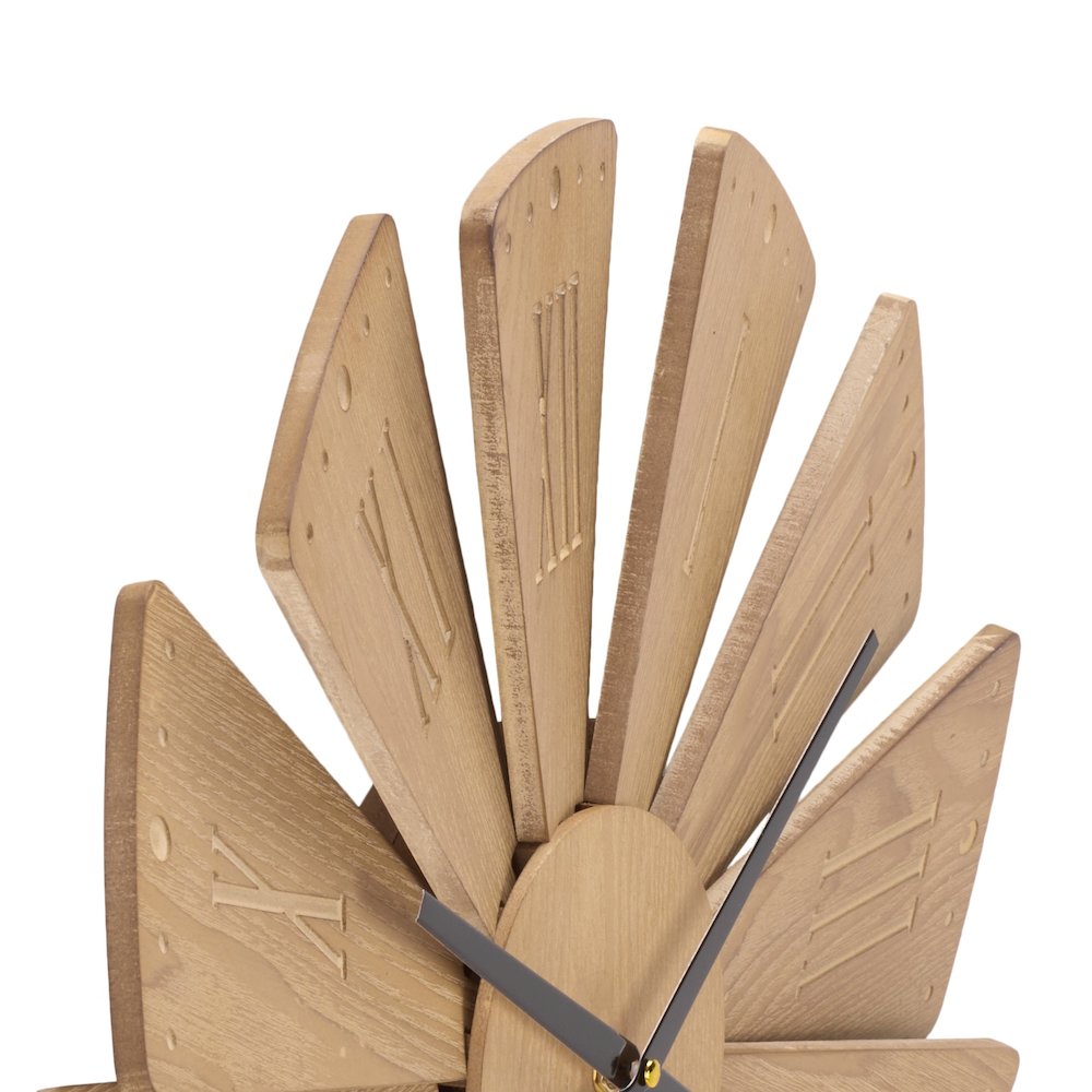 Beathan Wood Clock/Natural. Picture 2