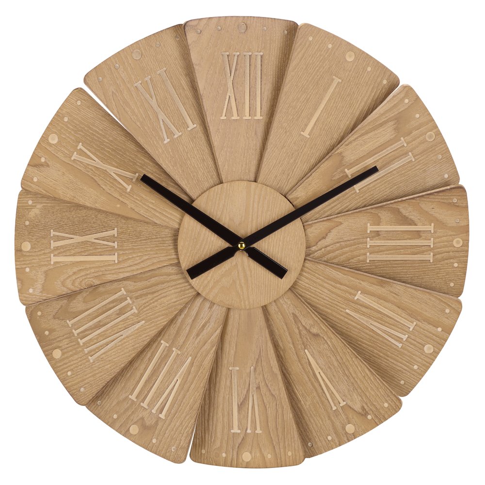 Beathan Wood Clock/Natural. Picture 4